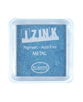 Aladine Inkpad Izink Pigment Metal Light Blue (19129) (OUTLET) Aladine Inkpad Izink Pigment Metal Light Blue (19129) (OUTLET)