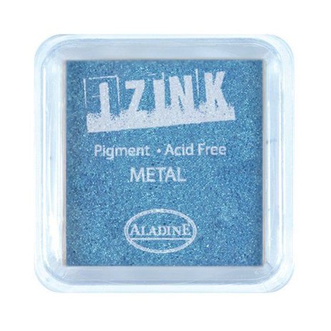Aladine Inkpad Izink Pigment Metal Light Blue (19129) (OUTLET) Aladine Inkpad Izink Pigment Metal Light Blue (19129) (OUTLET)