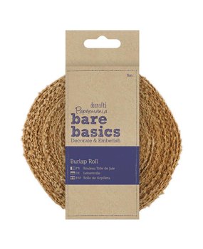 Papermania Bare Basics Burlap Roll (9m) (PMA 174852) (DISCONTINUED)