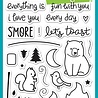 Lawn Fawn Love You S'more Clear Stamps (LF671) (OUTLET) Lawn Fawn Love You S'more Clear Stamps (LF671) (OUTLET)