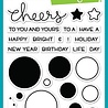 Lawn Fawn Let's Bokeh Clear Stamps (LF978) (OUTLET)