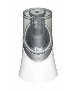 Westcott Taille-crayon iPOINT Evolution Blanc Electrique Sans Batteries (AC-E55031)