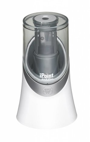 Westcott Sharpener Ipoint Evolution, White, Electric, Without Batteries (AC-E55031) Westcott Sharpener Ipoint Evolution, White, Electric, Without Batteries (AC-E55031)