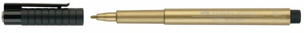 Faber Castell Tekenstift Pitt Artist Pen Goud (FC-167350) Faber Castell Tekenstift Pitt Artist Pen Goud (FC-167350)