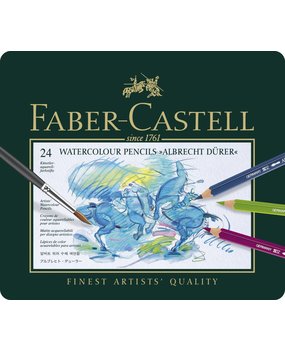 Faber Castell Crayon De couleur Aquarellables A.Durer Etui 24 Pièces (FC-117524)