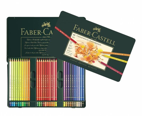 Faber Castell Kleurpotlood Polychromos Etui à 60 Stuks (FC-110060) Faber Castell Kleurpotlood Polychromos Etui à 60 Stuks (FC-110060)