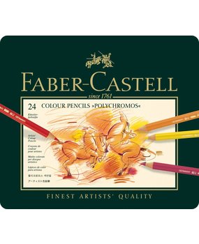 Faber Castell Kleurpotlood Polychromos Etui à 24 Stuks (FC-110024)
