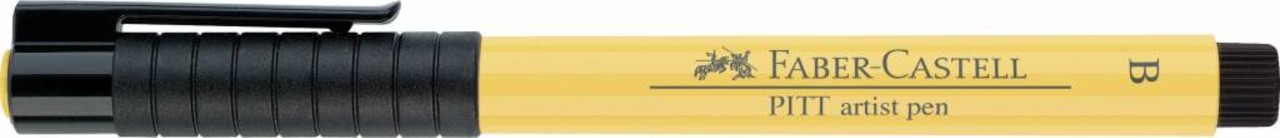 Faber Castell Indian Ink Artist Pen Brush 108 Dark Cadmium Yellow (FC-167408) (DISCONTINUED)