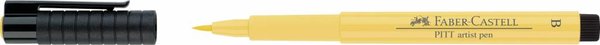 Faber Castell Feutre Pitt Artist Pen Brush 108 Jaune Cadmium Fonce (FC-167408) (DISCONTINUED) Faber Castell Feutre Pitt Artist Pen Brush 108 Jaune Cadmium Fonce (FC-167408) (DISCONTINUED)