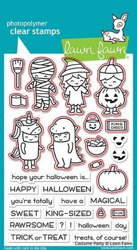 Lawn Fawn Costume Party Dies (LF1459) (OUTLET)