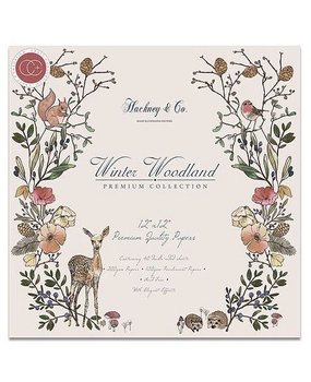 Craft Consortium Winter Woodland Paper Pad 12x12 Inch (CCPPAD006) (DISCONTINUED)
