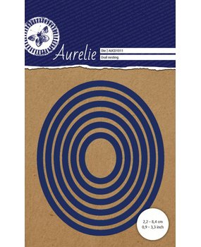 Aurelie Oval Nesting Snij- & Embossingsmal (AUCD1011) (OUTLET)