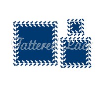 Tattered Lace Floral Overlay Leaves Squares (TLD0661) Tattered Lace Floral Overlay Leaves Squares (TLD0661)
