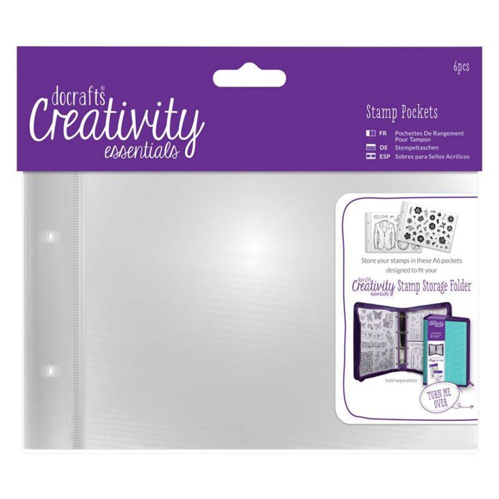 Docrafts A6 Stamp Pockets (6pcs) (DCE 105902) Docrafts A6 Stamp Pockets (6pcs) (DCE 105902)