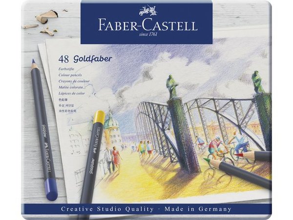 Faber Castell Goldfaber Colour Pencils Set of 48 (FC-114748) (DISCONTINUED) Faber Castell Goldfaber Colour Pencils Set of 48 (FC-114748) (DISCONTINUED)