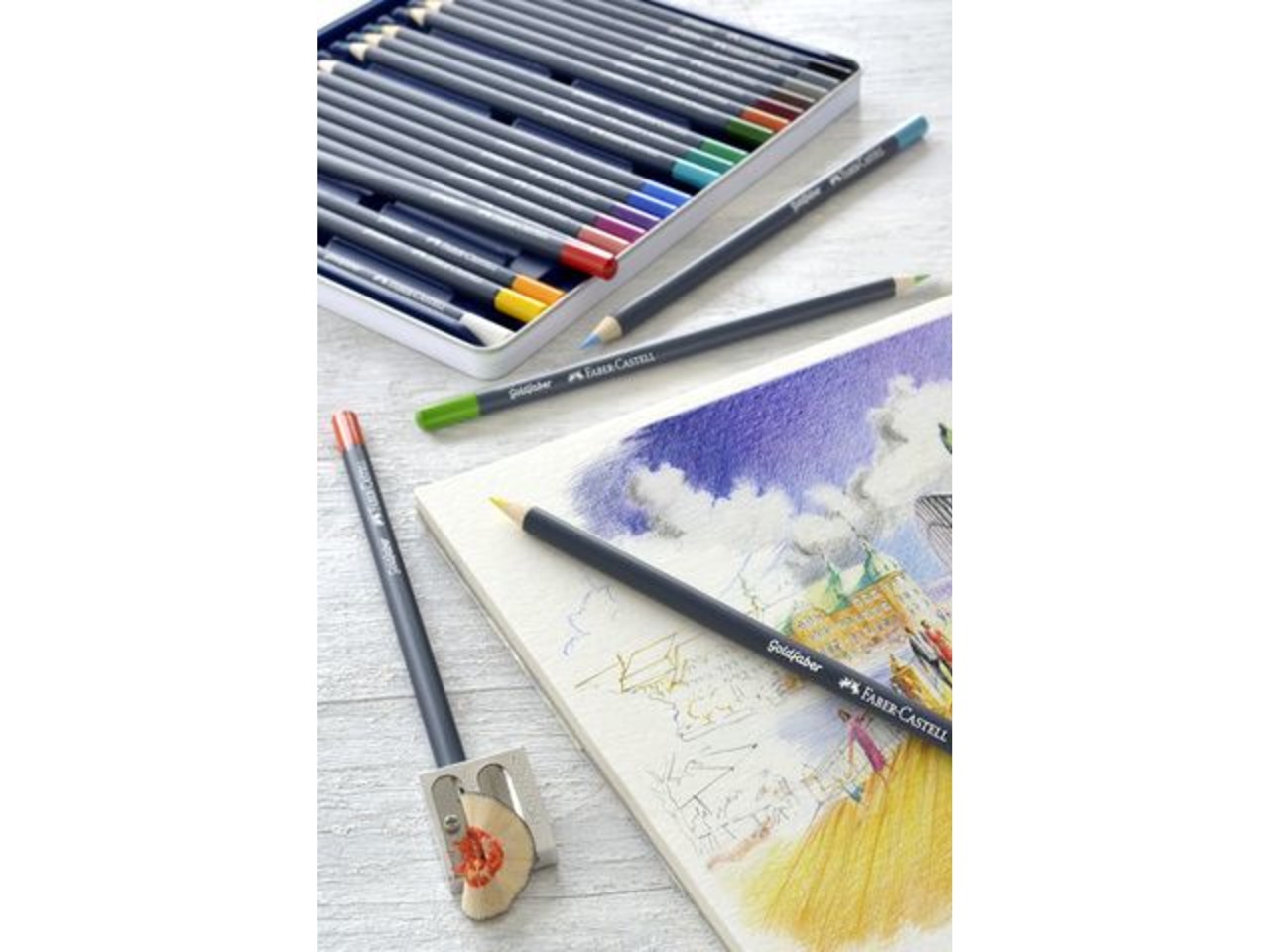 Faber Castell Goldfaber Colour Pencils Set of 48 (FC-114748) (DISCONTINUED) Faber Castell Goldfaber Colour Pencils Set of 48 (FC-114748) (DISCONTINUED)