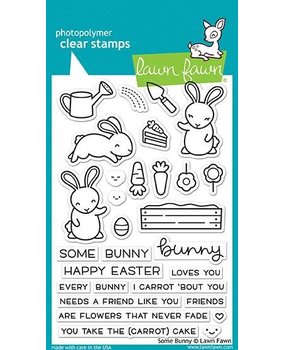 Lawn Fawn Some Bunny Clear Stamps (LF1587) (DISCONTINUED)