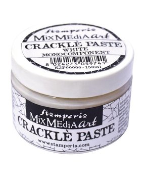 Stamperia Crackle Paste 150ml White (K3P37)