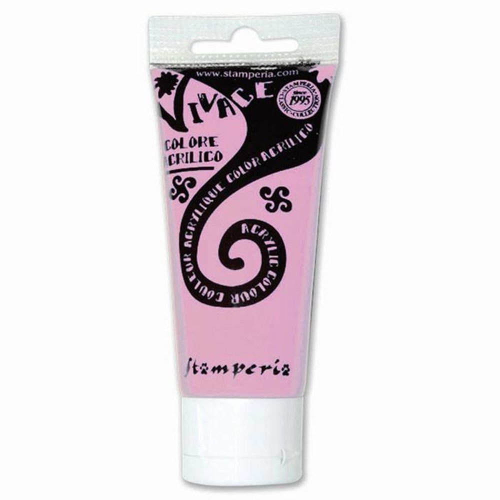 Stamperia Vivace Acrylic Paint 60ml Pastel Pink (KAB52) (DISCONTINUED)