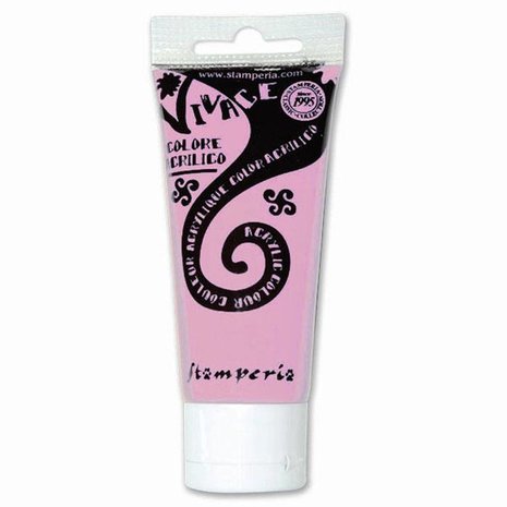 Stamperia Vivace Acrylic Paint 60ml Pastel Pink (KAB52) (DISCONTINUED)