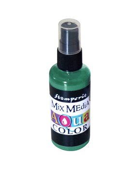 Stamperia Aquacolor Spray 60ml Dark Green (KAQ001) (DISCONTINUED) Stamperia Aquacolor Spray 60ml Dark Green (KAQ001) (DISCONTINUED)