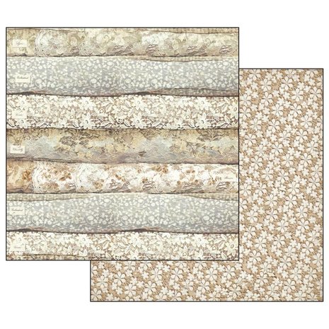 Stamperia Old Lace 12x12 Inch Paper Pack (SBBL32) (DISCONTINUED)