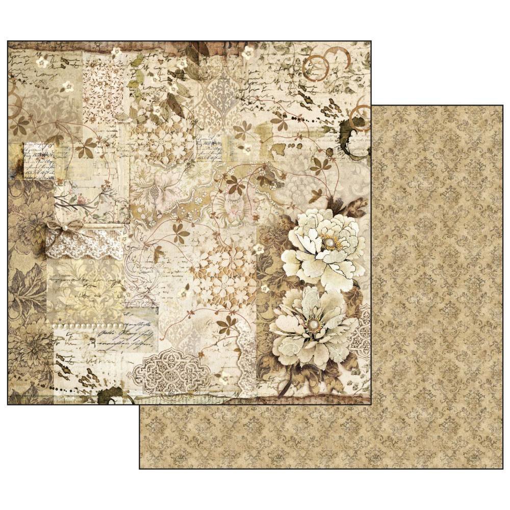 Stamperia Old Lace 12x12 Inch Paper Pack (SBBL32) (DISCONTINUED)