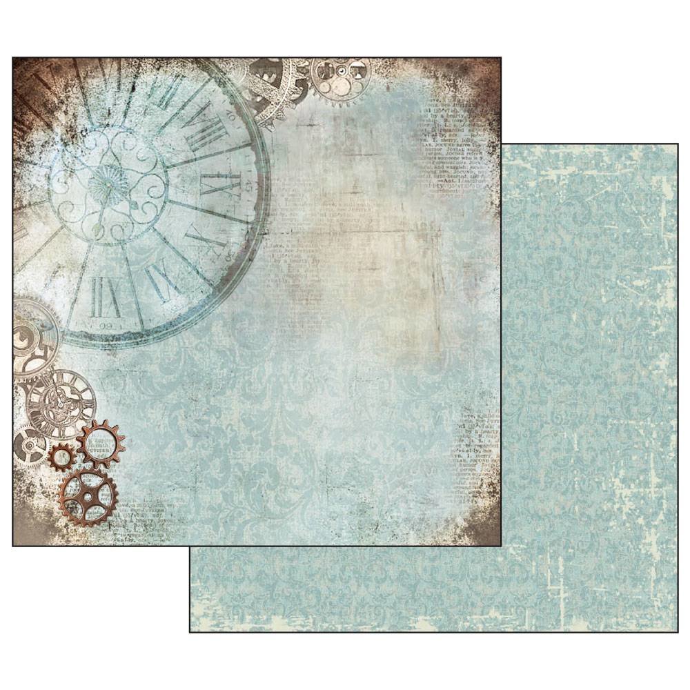 Stamperia Clockwise 12x12 Inch Paper Pack (SBBL39)