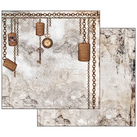 Stamperia Clockwise 12x12 Inch Paper Pack (SBBL39)