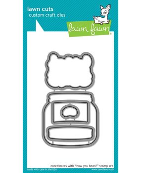 Lawn Fawn How You Bean? Dies (LF1326) (DISCONTINUED)