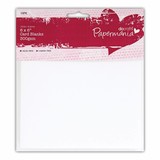 Papermania Cards & Envelopes 6x6 Inch White (10pk) (PMA 151603)