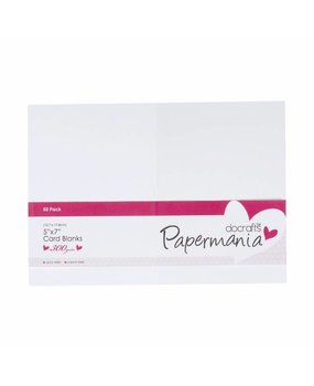 Papermania Cards & Envelopes 5x7 Inch White (50pk) (PMA 150630)