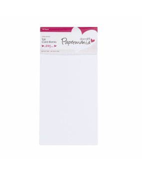 Papermania Tall Cards & Envelopes White (10pk) (PMA 150300)