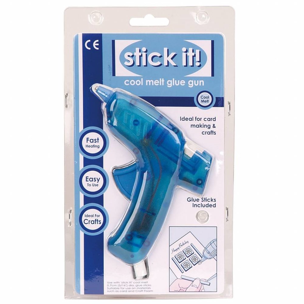 Stick It! Cool Melt Glue Gun Blue (UK Plug) (STI 1000) (DISCONTINUED)