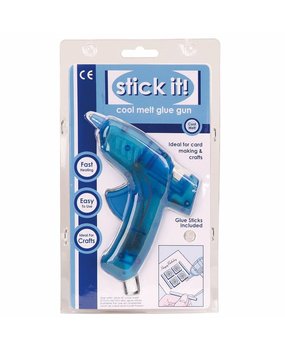 Stick It! Cool Melt Glue Gun Blue (UK Plug) (STI 1000) (DISCONTINUED)