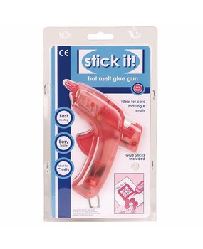 Stick It! Hot Melt Glue Gun Red (UK Plug) (STI 2000) (DISCONTINUED)