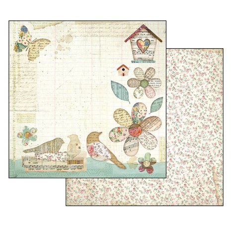 Stamperia Garden 12x12 Inch Paper Pack (SBBL43)