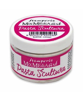 Stamperia Pasta Sculptura 150ml White (K3P52)