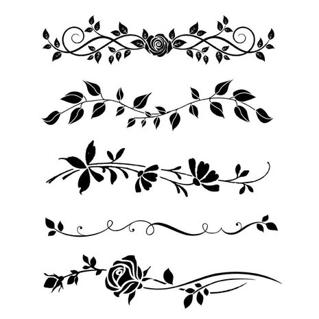 Stamperia Bordure Rose 20x25cm Thick Stencil (KSTD037) Stamperia Bordure Rose 20x25cm Thick Stencil (KSTD037)