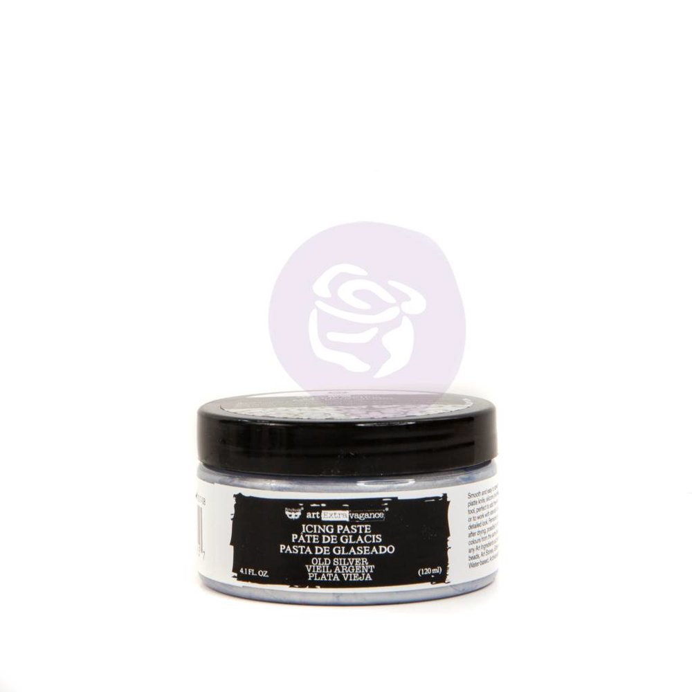 Finnabair Art Extravagance Icing Paste Old Silver (966157) (DISCONTINUED)