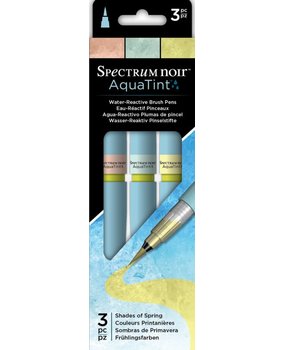 Spectrum Noir Spectrum Aquatint Pen Shades of Spring (3pc) (SPECN-AQTNT-SPI3) (DISCONTINUED)