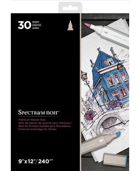 Spectrum Noir Spectrum Noir 9x12 Inch Premium Marker Paper Pad (SPECN-MPAD9)