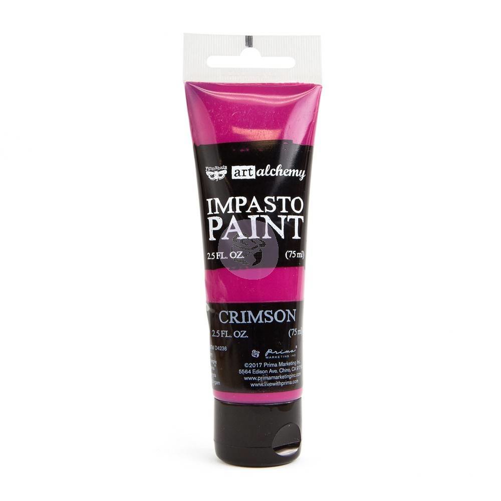Finnabair Art Alchemy Impasto Paint Crimson (964573) (DISCONTINUED)