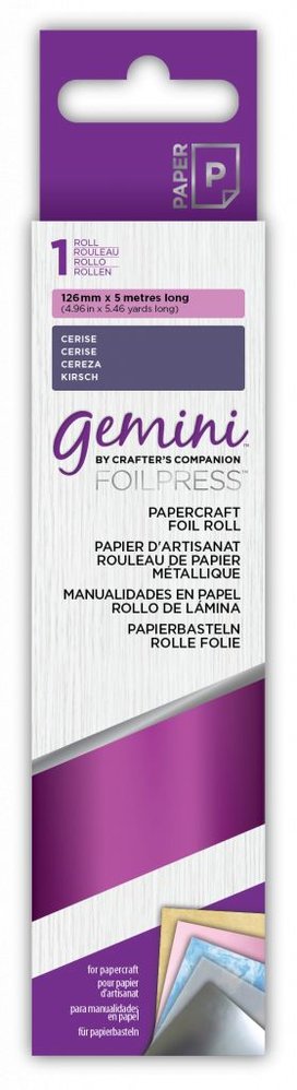 Gemini Papercraft Foil Cerise (GEM-FOIL-PC-CER) (DISCONTINUED)