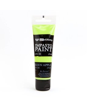 Finnabair Art Alchemy Impasto Paint Green Apple (964603) (DISCONTINUED)