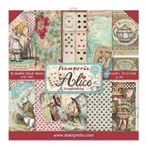 Stamperia Alice 12x12 Inch Paper Pack (SBBL52)