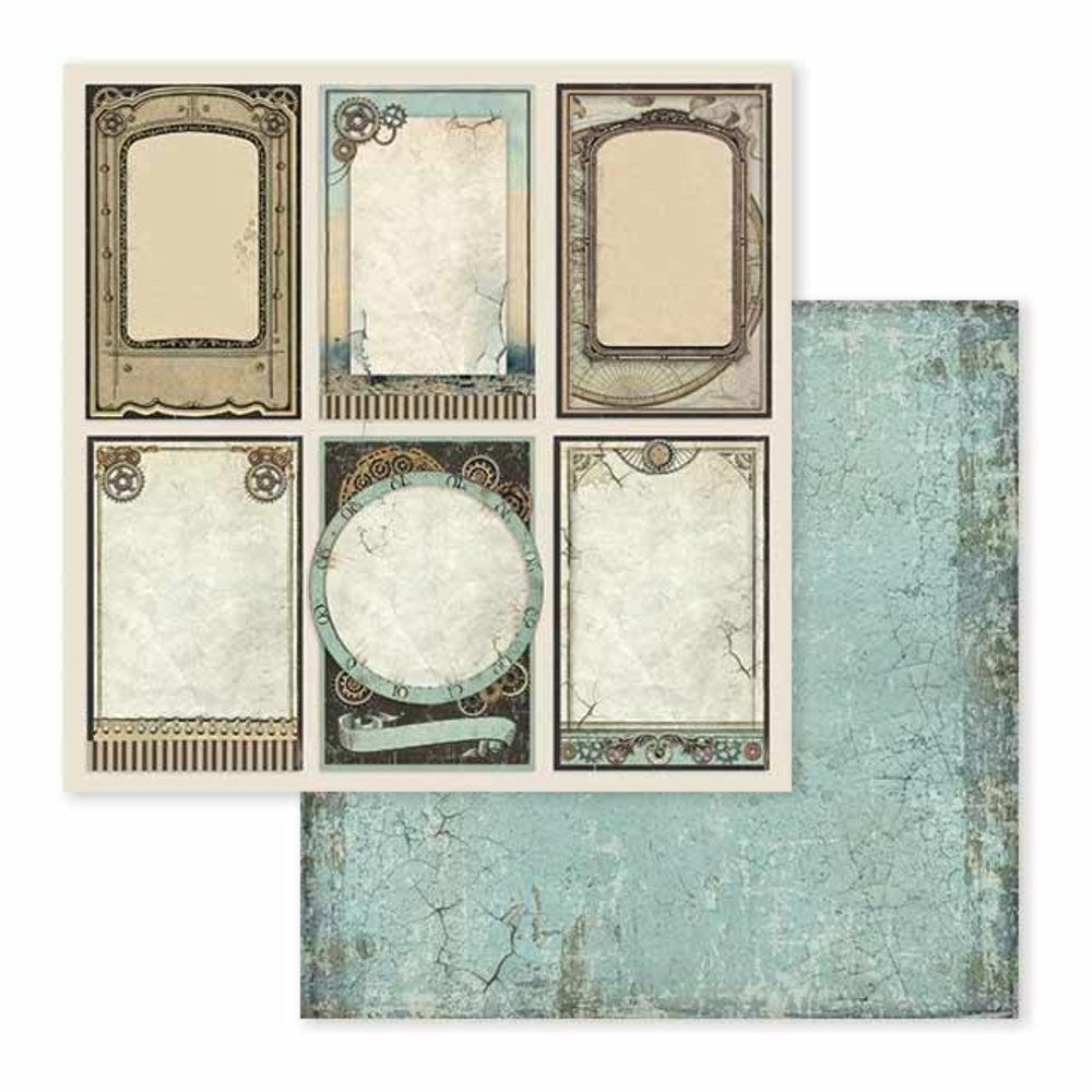 Stamperia Voyages Fantastiques 12x12 Inch Maxi Paper Pack (SBBXL01) (DISCONTINUED)