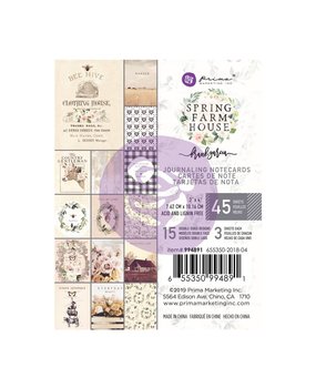 Prima Marketing Spring Farmhouse 3x4 Paper Pad (994891) (DISCONTINUED)