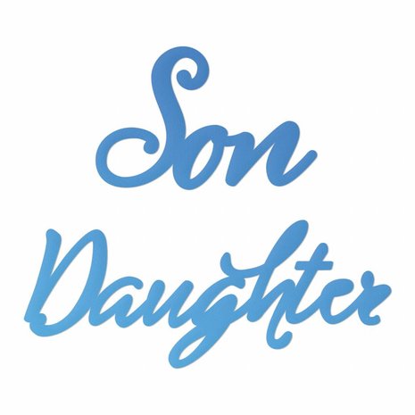 Couture Creations Daughter & Son Sentiment Mini Dies (CO726098) (OUTLET) Couture Creations Daughter & Son Sentiment Mini Dies (CO726098) (OUTLET)