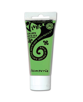 Stamperia Vivace Acrylic Paint 60ml Bright Green (KAB11) (DISCONTINUED) Stamperia Vivace Acrylic Paint 60ml Bright Green (KAB11) (DISCONTINUED)